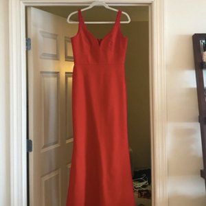 Stunning Fire Engine Red Jill Stuart Gown!